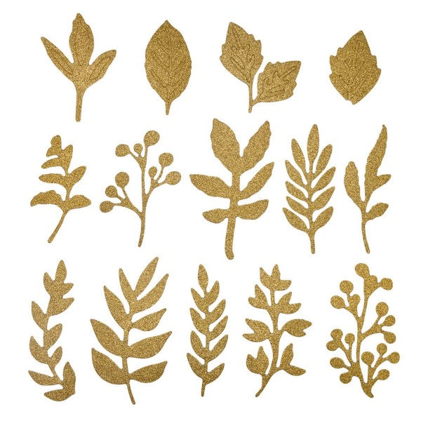 Spellbinders - Glitter Die Cut Foliage, SCS-237