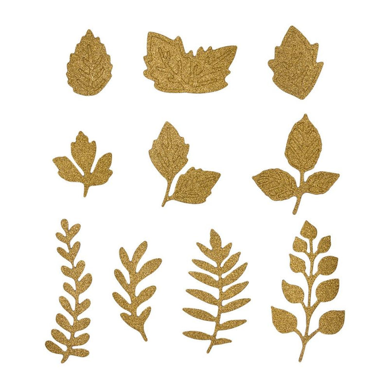 Spellbinders - Glitter Die Cut Foliage, SCS-237