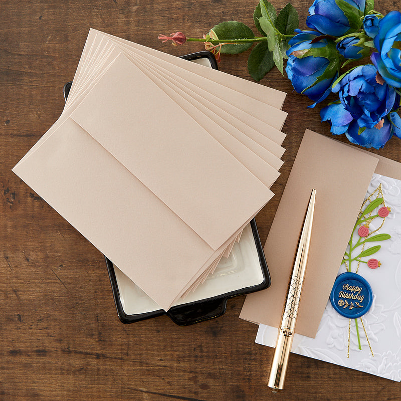 Spellbinders A2 Envelopes 10Pk - Brushed Rose Gold, SCS-250