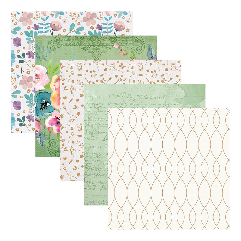 Spellbinders 6x6 Paper Pad - Floral Friendship, SCS-274