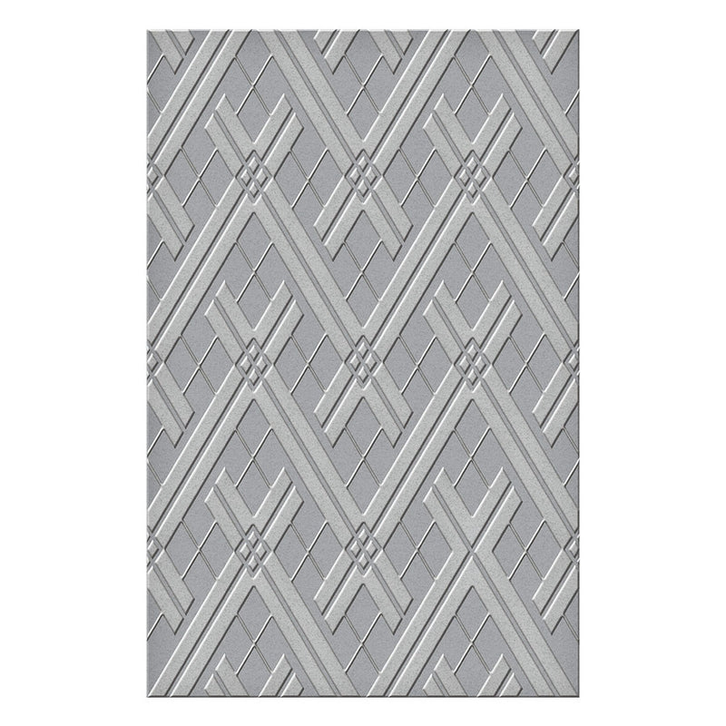 Spellbinders Embossing Folder - Argyle Socks, SES-043