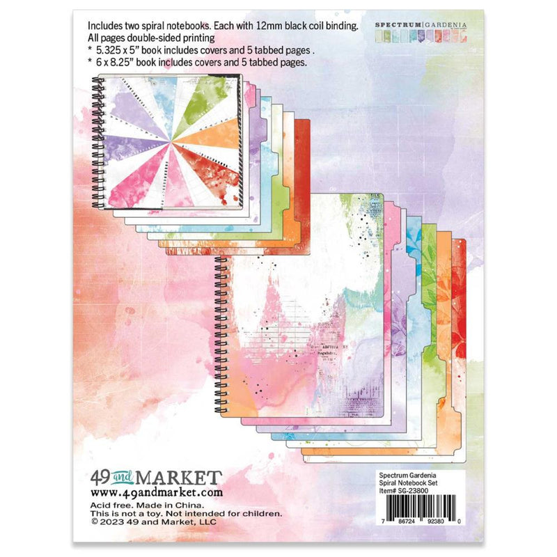 49 & Market Spiral Notebook Set- Spectrum Gardenia, SG23800