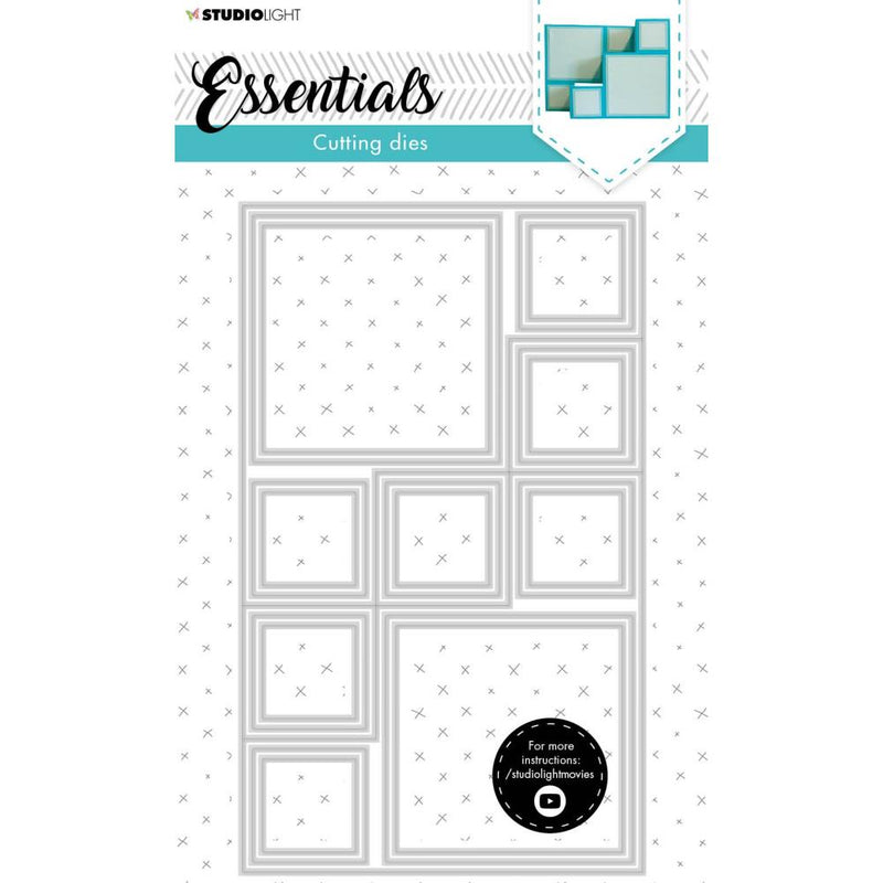 Studio Light - Essentials Cutting Die - NR. 15, Building Block Card Shape, SLESCD15