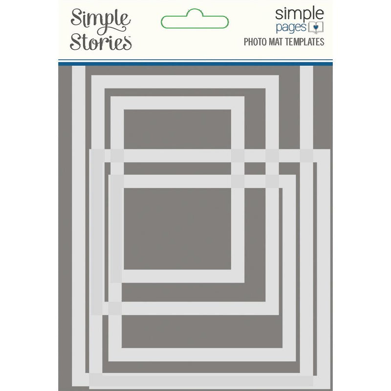 Simple Stories - Simple Pages - Photo Mat  Templates, 15832