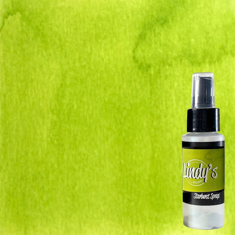 Lindy's Stamp Gang Starburst Shimmer Spray - Alien Goo Green, SS-092