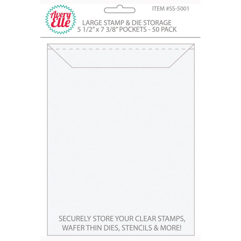 Avery Elle - Stamp & Die Storage Pockets 50Pc, SS-5001