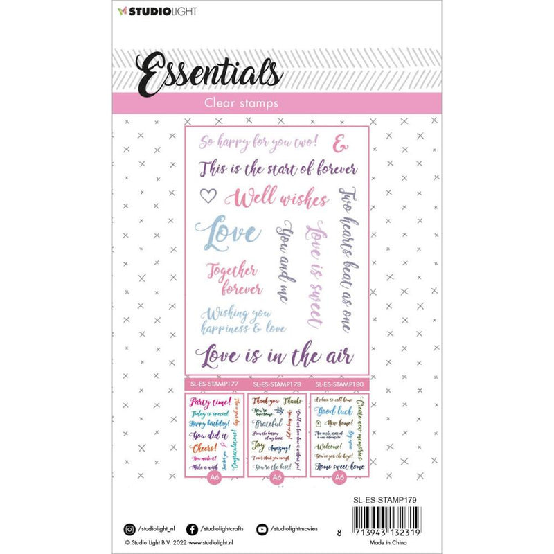 Studio Light Essentials Stamp Set - Nr 179, Love, STAMP179