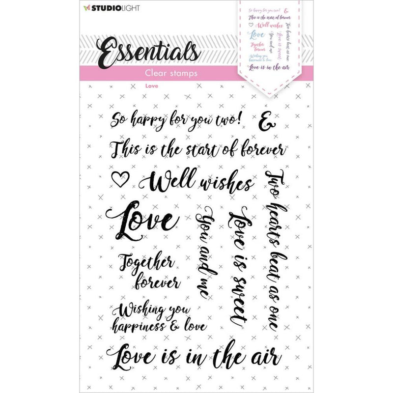 Studio Light Essentials Stamp Set - Nr 179, Love, STAMP179