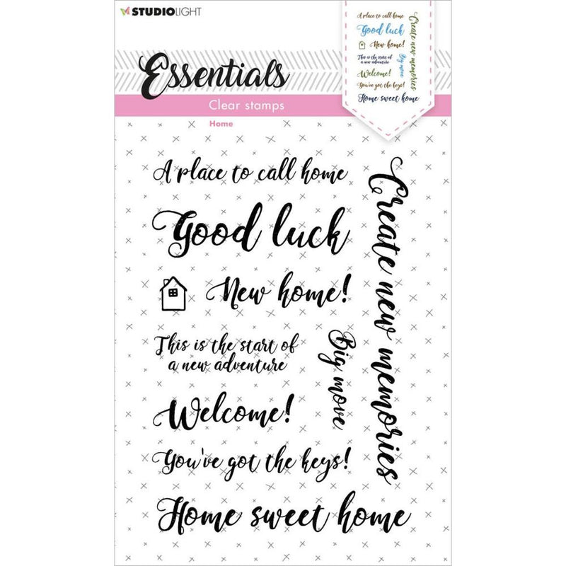 Studio Light Essentials Stamp Set - Nr 180, Home, STAMP180