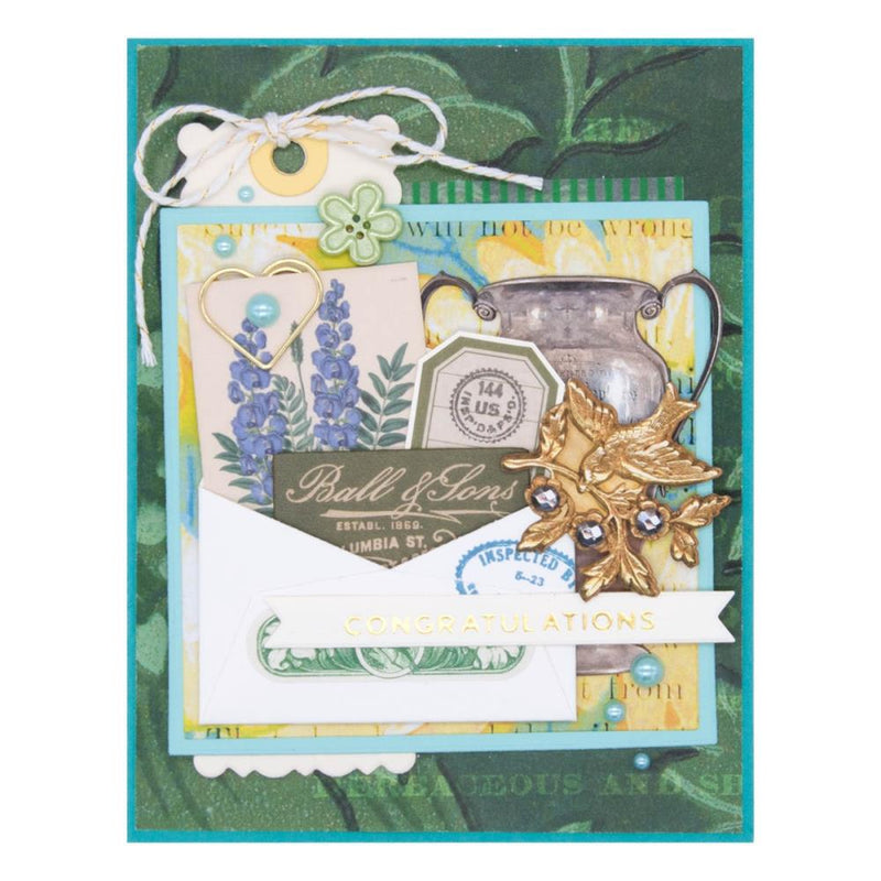 Spellbinders Clear Stamp Set - Reading Matter, STP-168