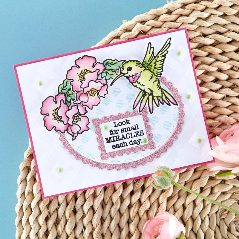 Stampendous Clear Stamp Set - Hummingbird Day, STP-193