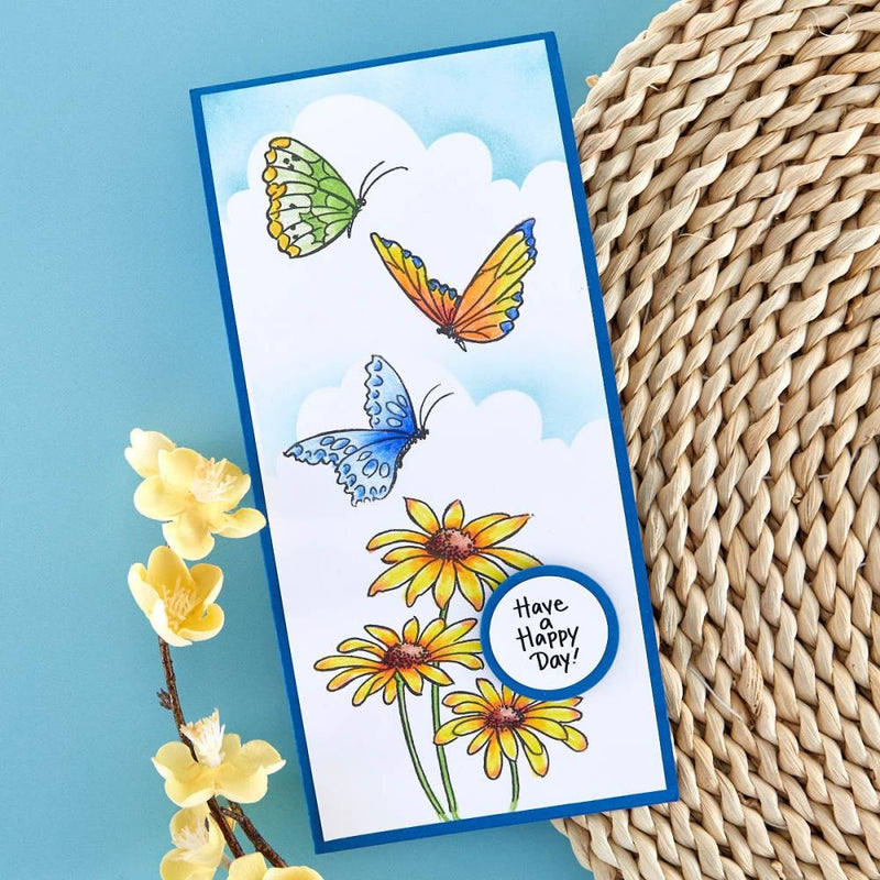 Stampendous Clear Stamp Set - Hello Butterfly, STP-194