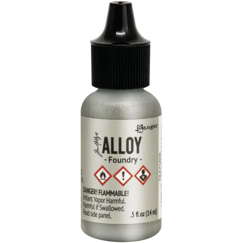 Tim Holtz Alloy Ink .5oz - Foundry, TAA71808