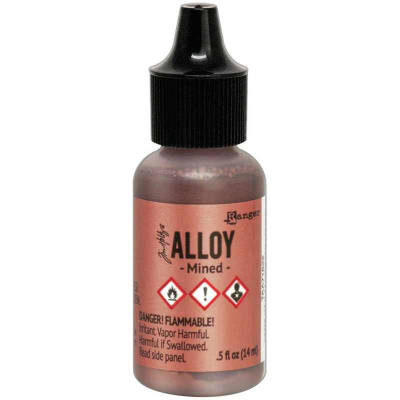 Tim Holtz Alloy Ink .5oz - Mined, TAA71822