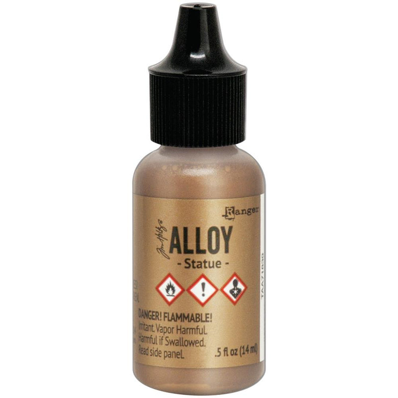 Tim Holtz Alloy Ink .5oz - Statue, TAA71839