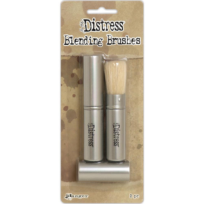 Tim Holtz Distress Retractable Blending Brush 2Pc, TDA62240