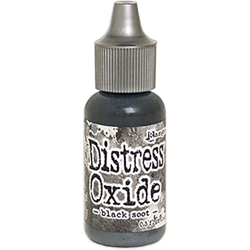 Tim Holtz Distress Oxide Reinker .5oz, - Black Soot, TDR56911