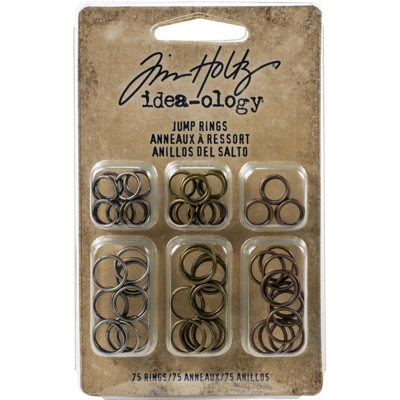 Tim Holtz Idea-ology - Jump Rings 75Pc, TH92726