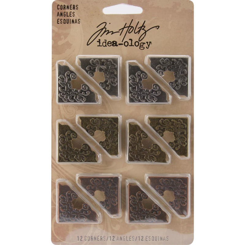 Tim Holtz Idea-ology - Corners 12Pc, TH92789