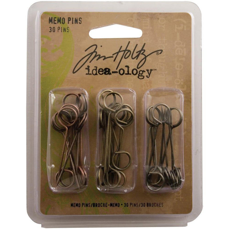 Tim Holtz Idea-ology - Memo Pins 30Pc, TH92833