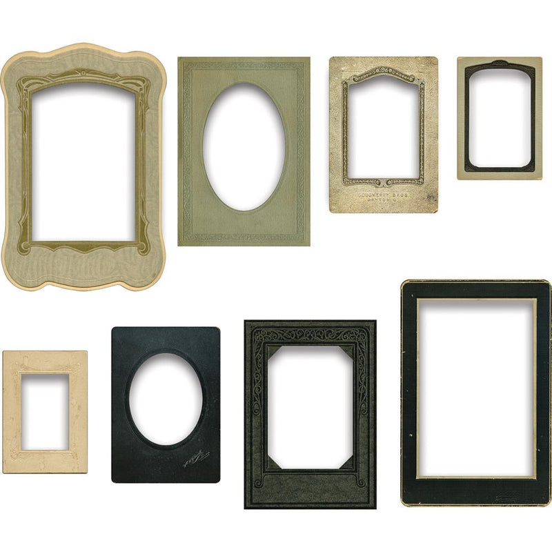 Tim Holtz Idea-ology - Baseboard Frames 8Pc, TH93710