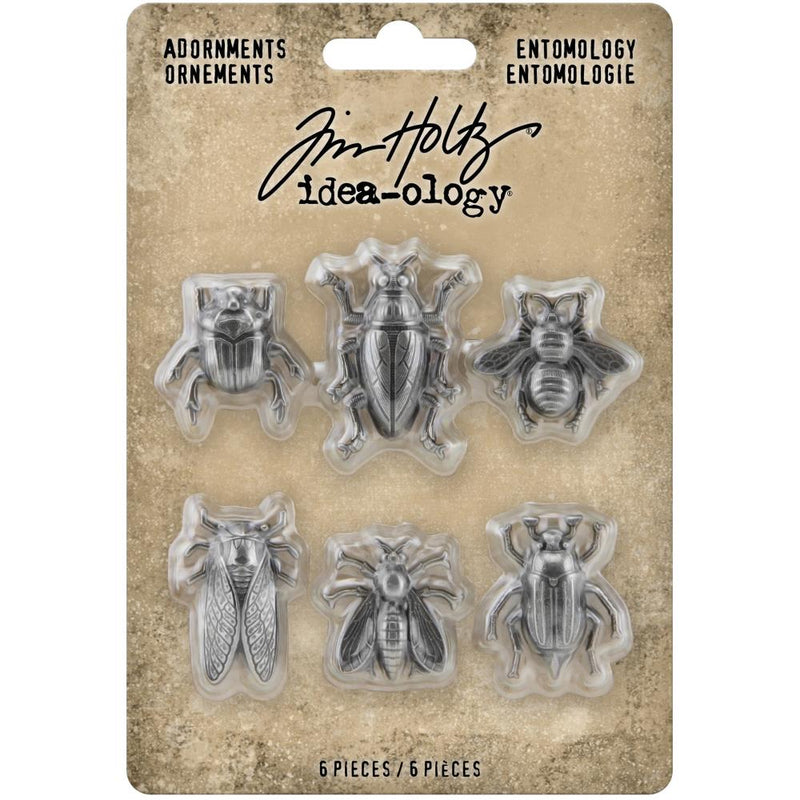 Tim Holtz Idea-Ology Adornments 5Pc - Entomology, TH94079