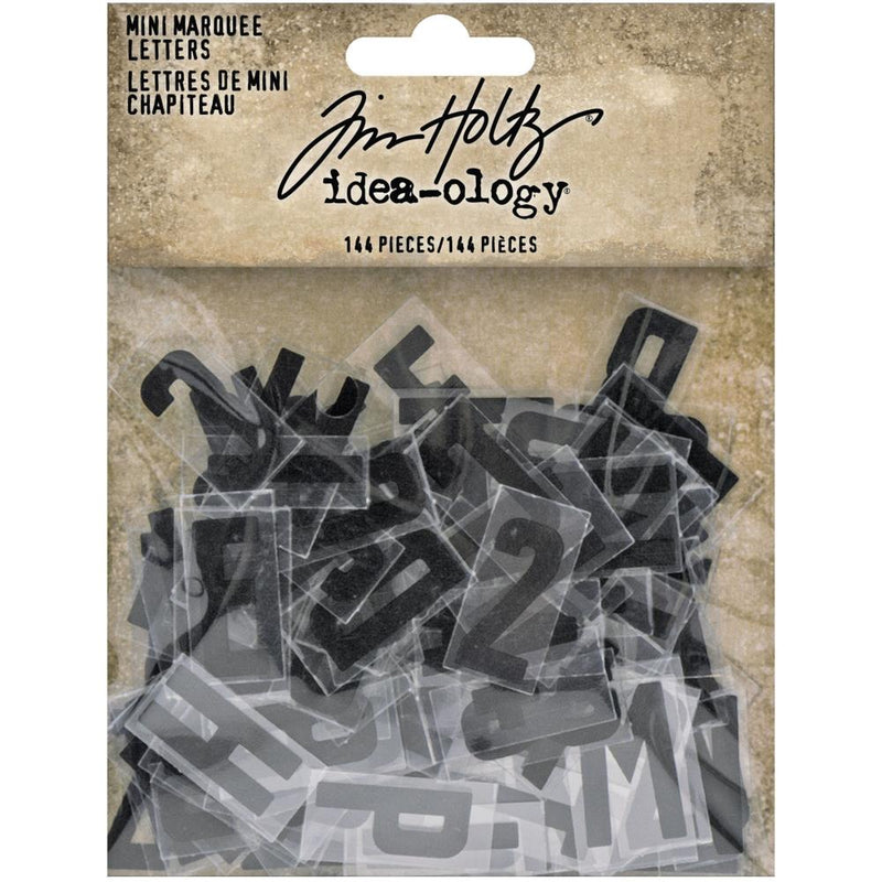 Tim Holtz Idea-ology Mini Marquee Letters 144PC, TH94127