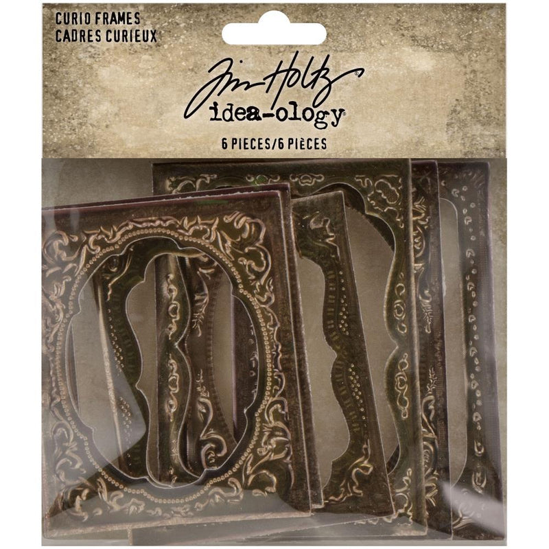 Tim Holtz Idea-Ology Curio Frames 6Pc, TH94136