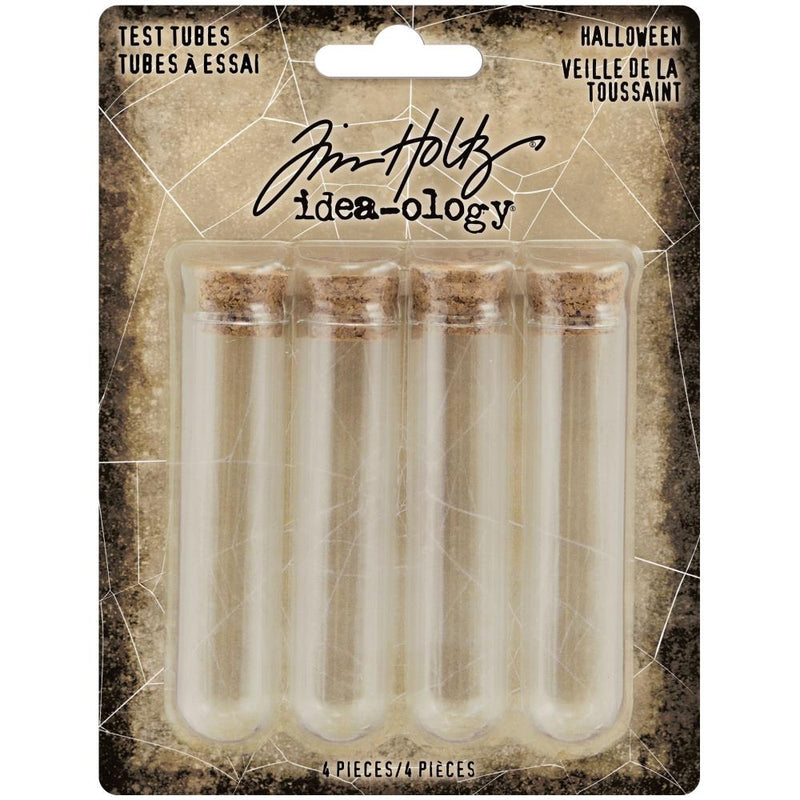 Tim Holtz Idea-ology - Test Tubes, 4Pc, TH94156 Retired