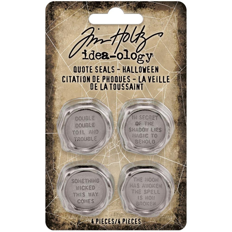 Tim Holtz Idea-ology Quote Seals - Halloween, TH94163 Retired