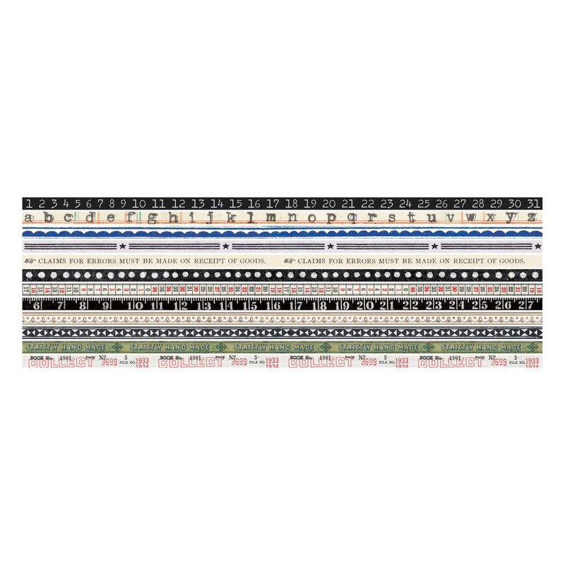 Tim Holtz Idea-ology - Design Tape 12Pc - Trims, TH94218