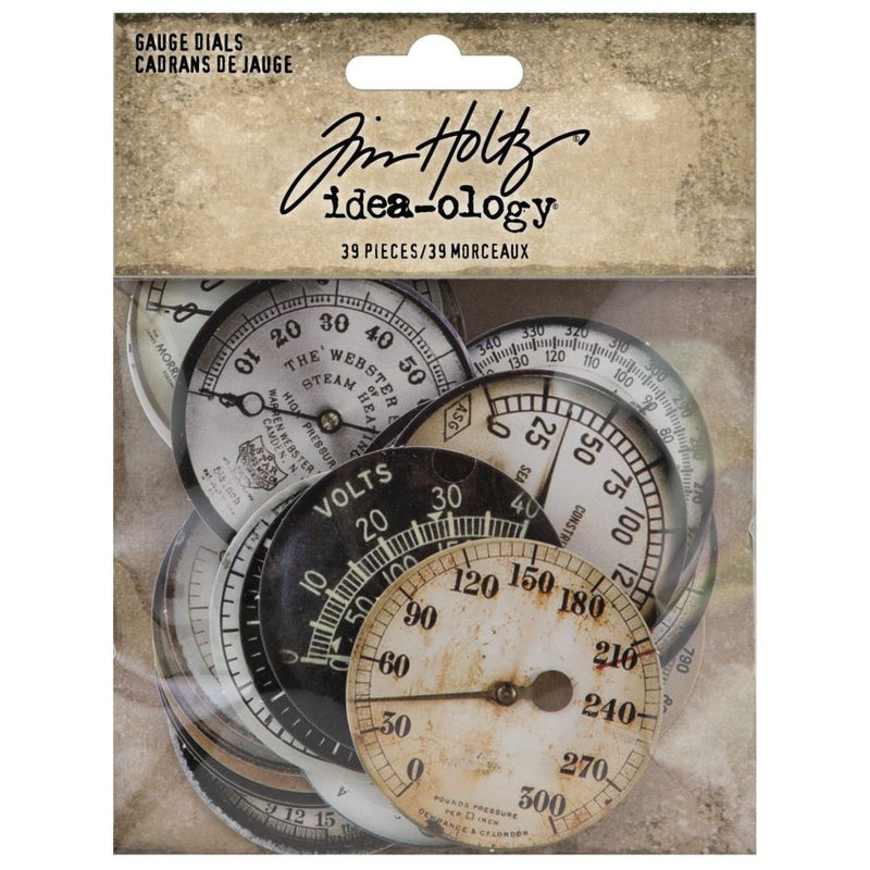 Tim Holtz Idea-ology - Guage Dials, TH94225