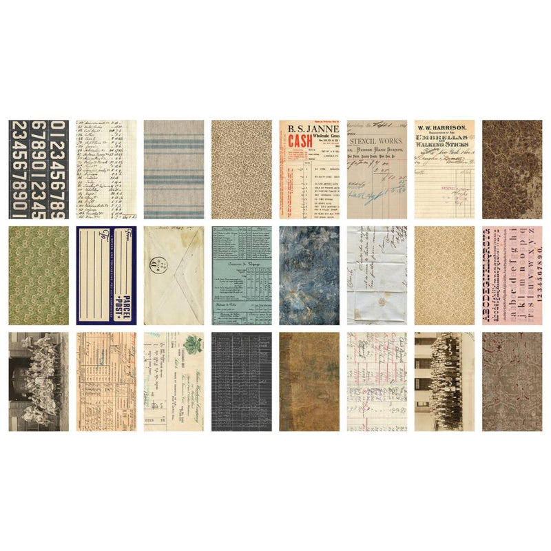 Tim Holtz Idea-ology Backdrops DS Cardstock - Volume