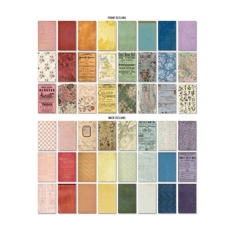 Tim Holtz Idea-ology Backdrops DS Cardstock - Volume