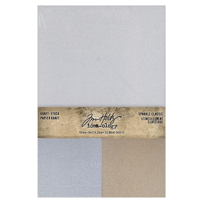 Tim Holtz Idea-ology Kraftstock - Sparkle Classic, TH94315