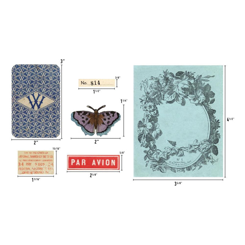 Holtz Idea-Ology - Ephemera Pack 135Pc - Palette, TH94317