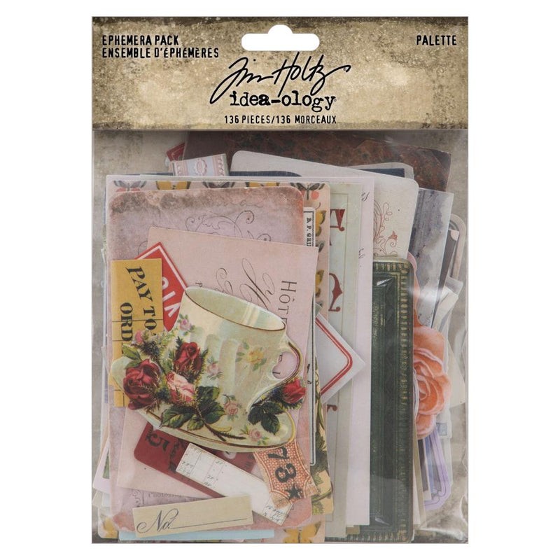 Holtz Idea-Ology - Ephemera Pack 135Pc - Palette, TH94317