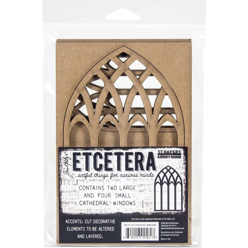 Stampers Anonymous Etcetera - Cathedral Windows, THETC015 by: Tim Holtz