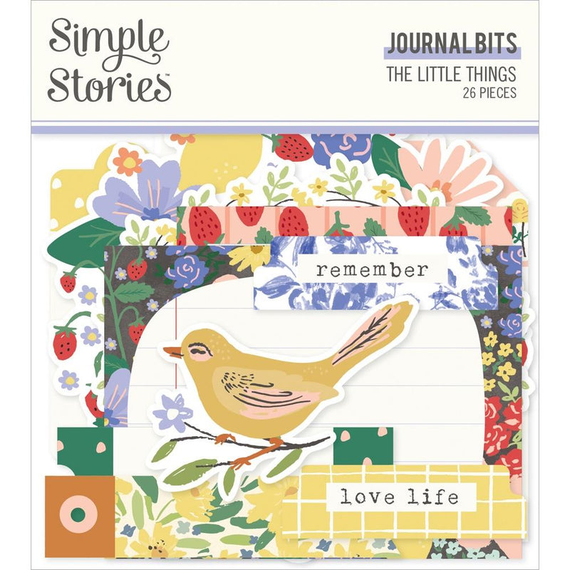 Simple Stories Bits & Pieces - The Little Things - Journal Bits, TLT20219