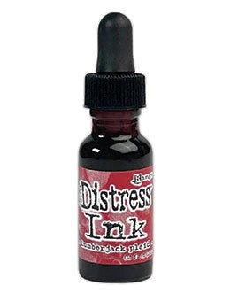 Ranger - Tim Holtz Distress Reinker .5oz, - Lumberjack Plaid, TXR82361