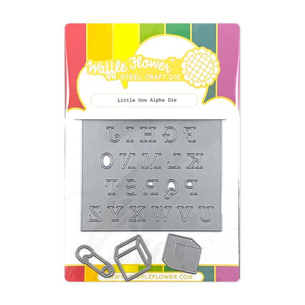 Waffle Flower Die Set - Little One Alpha, 310390 Was $20.00