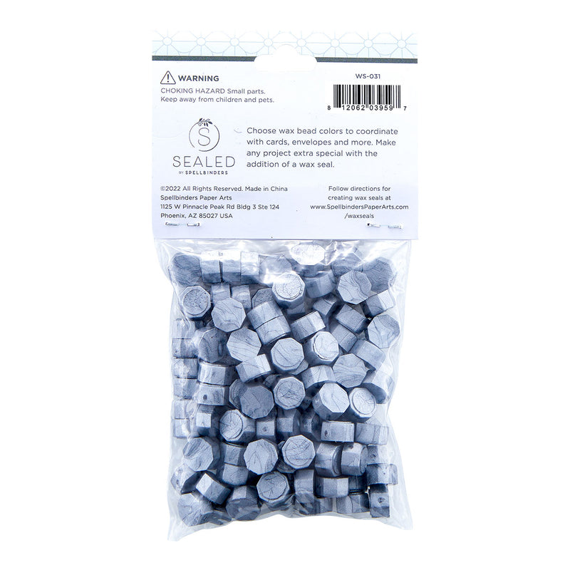 Spellbinders Wax Beads - Silver, WS-031