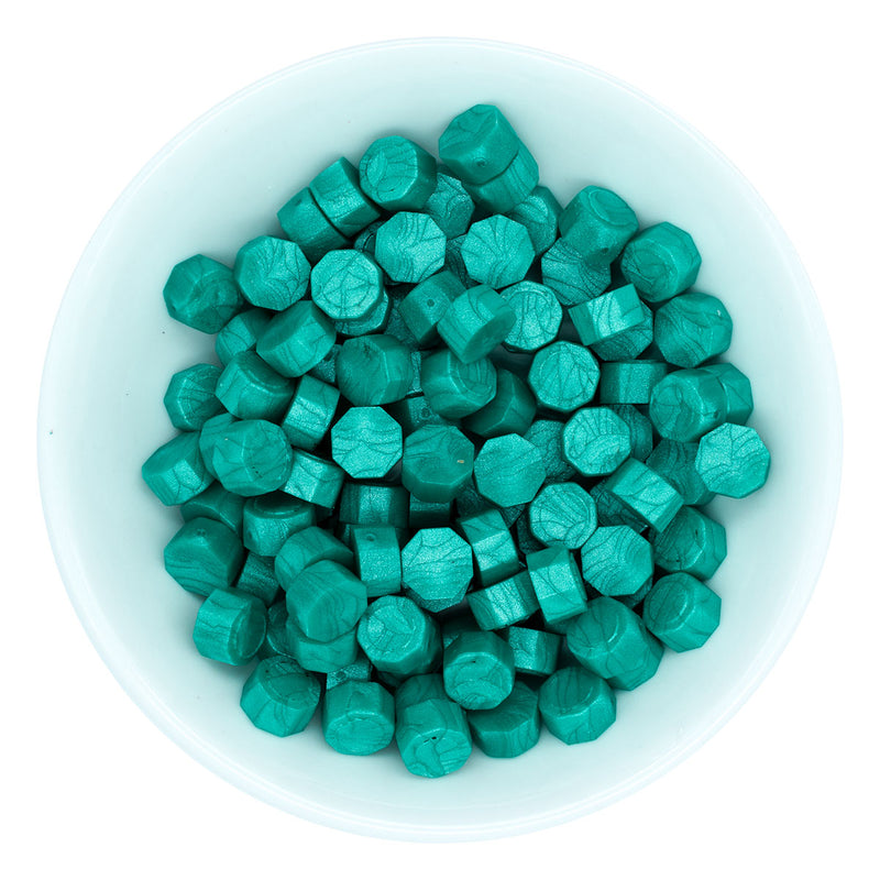 Spellbinders Wax Beads - Teal, WS-034