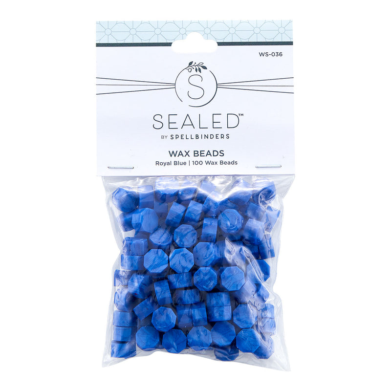 Spellbinders Wax Beads - Royal Blue, WS-036