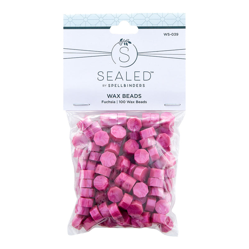 Spellbinders Wax Beads - Fuchsia, WS-039