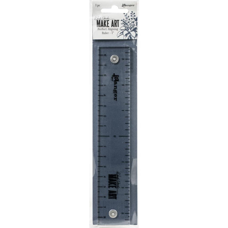 Wendy Vecchi - Make Art - Perfect Aligning 7" Ruler, WVA69157