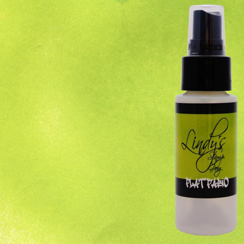 Lindy's Stamp Gang Flat Fabio Spray - Curiouser Chartreuse, FFS-CCT