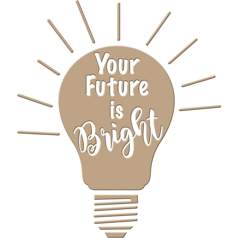 Glimmer Hot Foil Plate -  Your Future is Bright, GLP-003 Retired