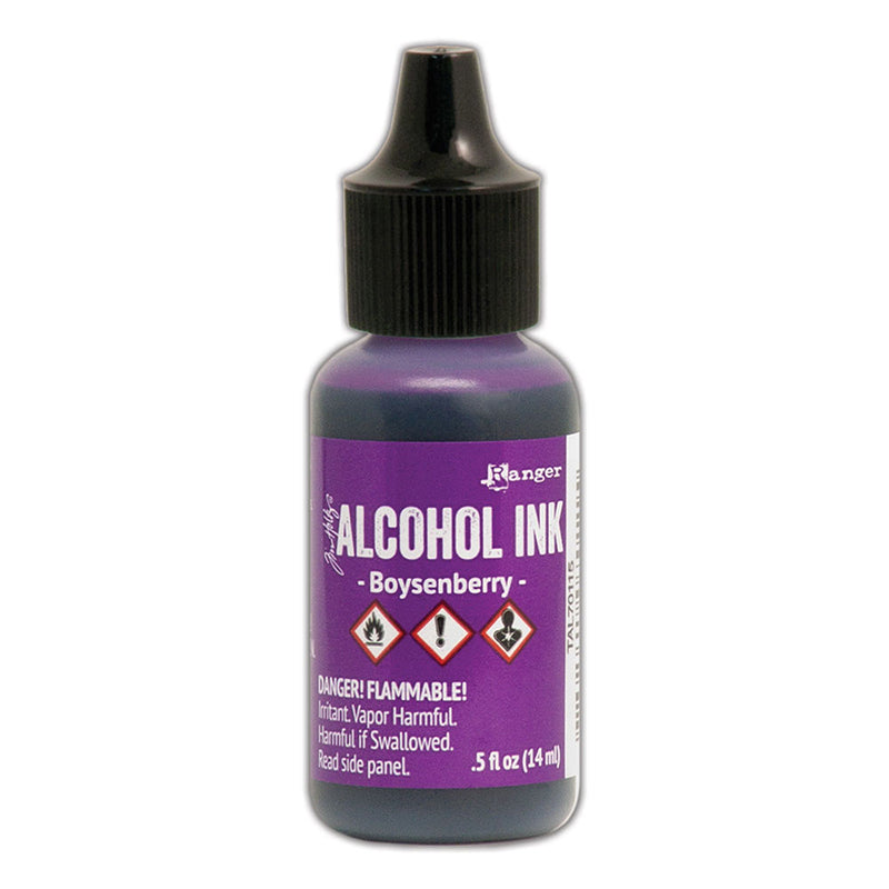 Tim Holtz Alcohol Ink .5oz - Boysenberry, TAL70115